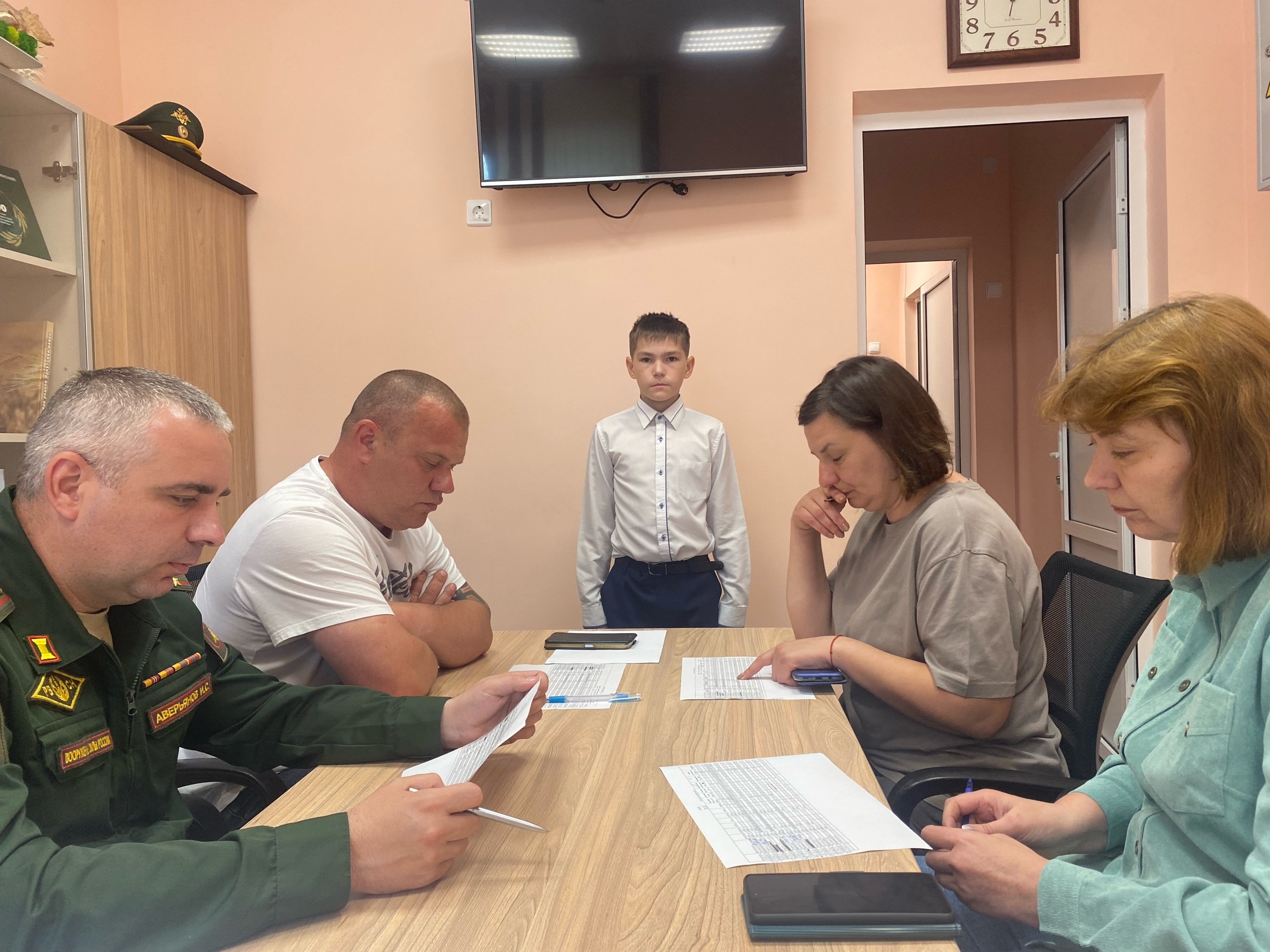 Будущие кадеты.