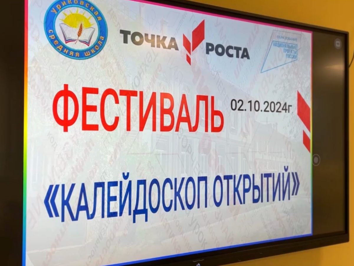 Фестиваль «Калейдоскоп открытий».