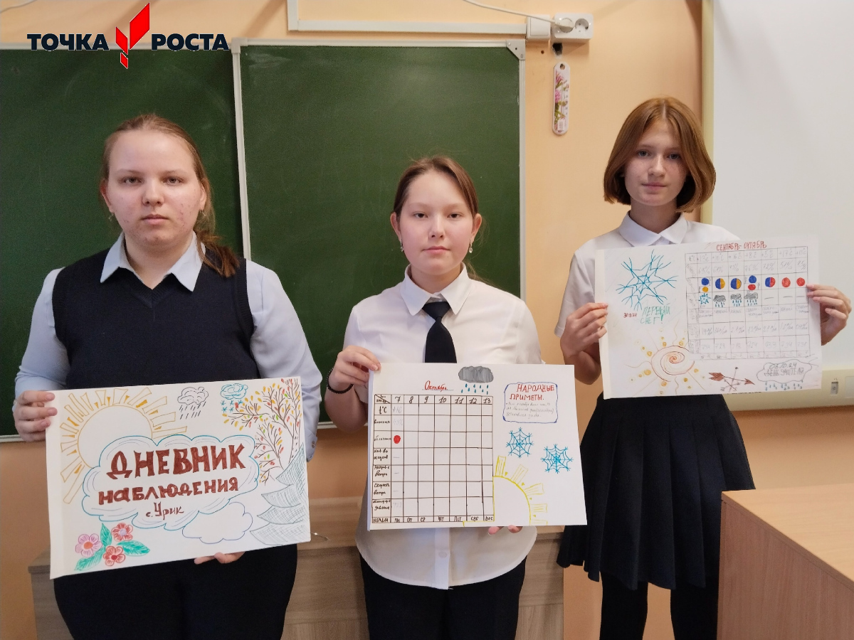 Юный метеоролог.