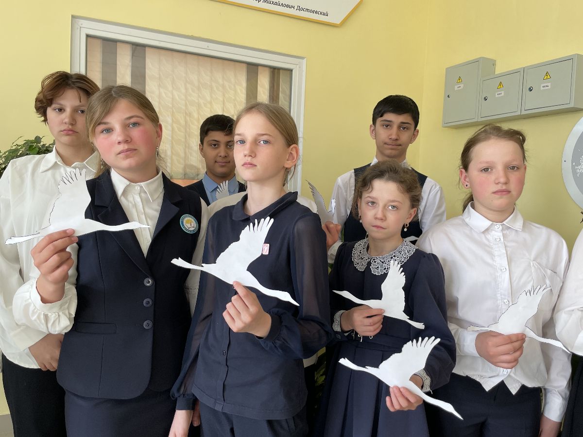 Общероссийская акция &amp;quot;Журавли памяти&amp;quot;.