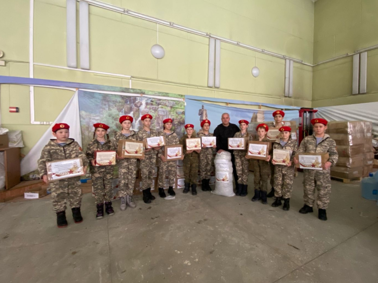 Акция «Посылка солдату».