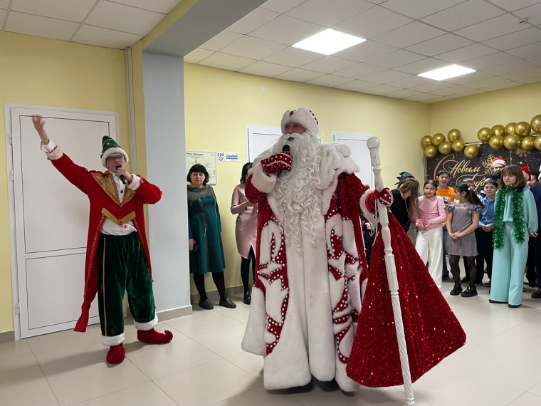 Новогоднее «Снежное шоу»!.